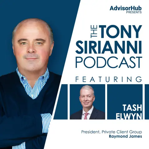 Tony Sirianni with Tash Elwyn - President, Private Client Group at Raymond James