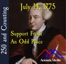 July 14, 1775: Support From An Odd Place