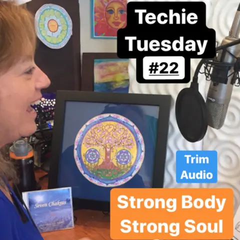 Techie Tuesday #22-Trimming Audio ✂️🔎📌📞🎤🎼✂️
