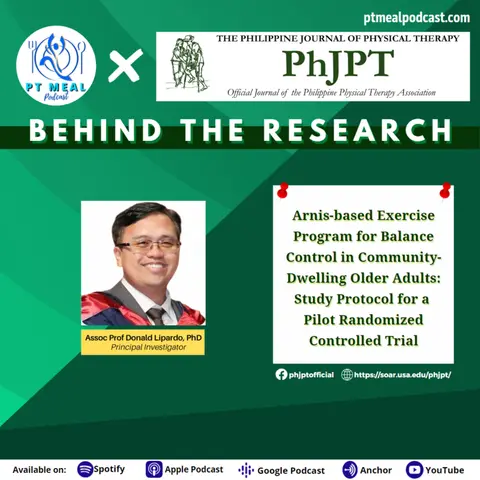 BTR 3: Arnis-based Exercise Program for Balance Control | Behind the Research