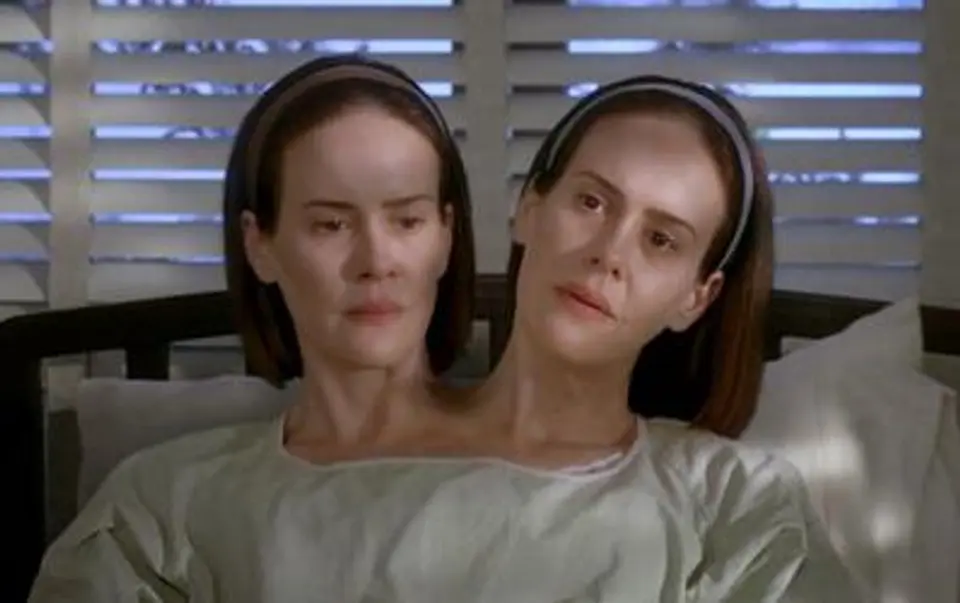 American-Horror-Story-Freak-Show-Sarah-Paulson.jpg Sarah Paulson, the emotional anchor of American Horror Story, who portrayed diverse roles from Lana Winters to Cordelia Foxx across nine seasons.