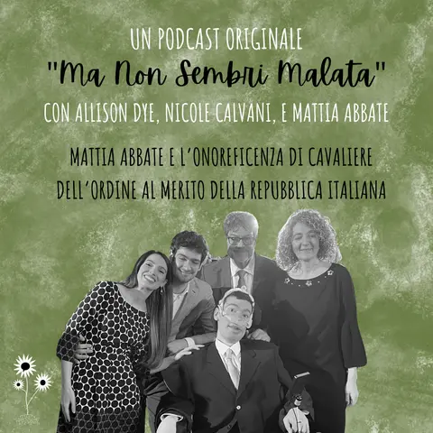 Mattia Abbate e l’onoreficenza di Cavaliere dell’Ordine al merito della Repubblica Italiana