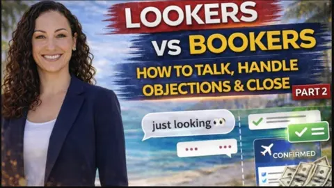 Lookers vs Bookers: How to Talk, Handle Objections & Close (Part 2) LIVE REPLAY