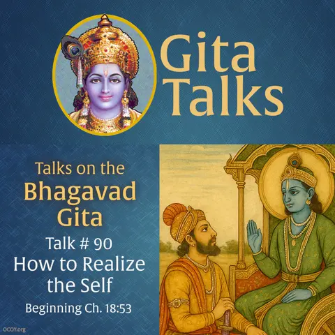 Gita Talk 90–How to Realize the Self