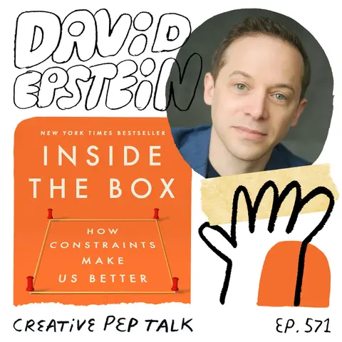 571 - How to Escape Creative Paralysis According to Studies, Science and Real Life Stories with David Epstein