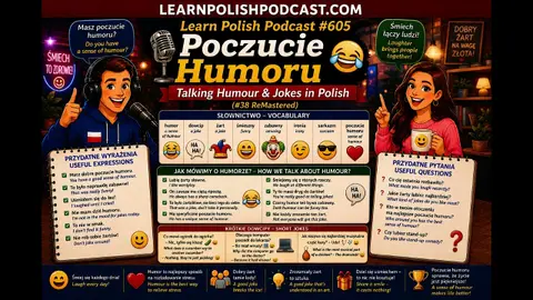 #606 Poczucie Humoru -  Talking Humour & Jokes in Polish (#38 ReMastered)