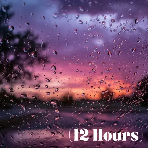 Rain Sounds on Window in a Thunderstorm to Fall Asleep Fast | Sleep Sound (12 Hours)