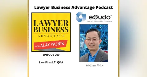 Law Firm I.T. Q&A with Matthew Kaing