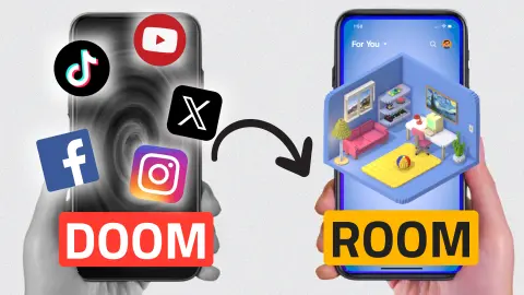 This App Turns Doomscrolling into Roomscrolling