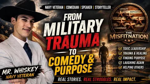 The Hidden Cost of Toxic Military Leadership | Navy Veteran Mr. Whiskey on Mental Health, Suicide Prevention & Resilience