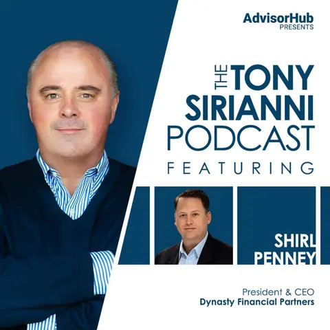 Tony Sirianni with Dynasty Financial Partners’ President & CEO Shirl Penney