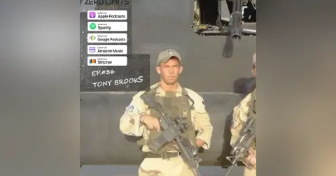 Ep. 36 Dr. Tony Brooks former US Army Ranger involved in the recovery downed MH-47D also the recovery of the Lone Survivor Navy Seal Marcus Lutrell