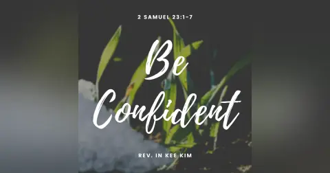 Be Confident