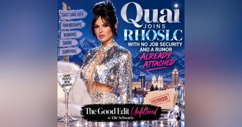 Quai joins RHOSLC with no job security and a rumor already attached