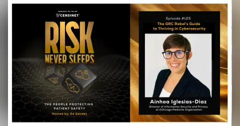 Episode #125. The GRC Rebel’s Guide to Thriving in Cybersecurity, with Ainhoa Iglesias-Diaz, Director of Information Security and Privacy at UChicago Medicine Organization