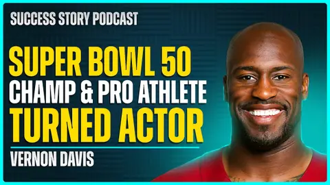 Vernon Davis, Ex NFL Tight End | Super Bowl 50 Champ & Pro Athlete Turned Actor | SSP Interview