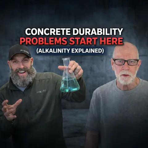 EP #151: Most Concrete Durability Problems Start Here (Alkalinity Explained)