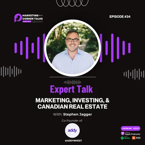 Expert Talk: Revolutionizing Real Estate Marketing with Stephen Jagger of Addy. [Ep. 34]