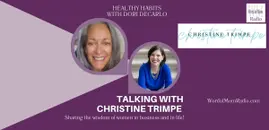Christine Trimpe on Healthy Habits with Dori DeCarlo