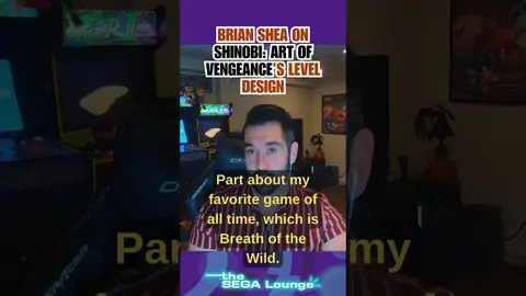 @brianpshea on #shinobiartofvengeance level design #sega #thesegalounge #podcast #podcastclips
