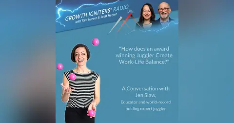 How does an award winning Juggler Create Work-Life Balance?