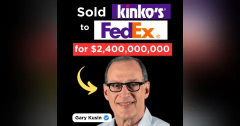 Starting GameStop, $100M+ makeup co & Kinkos CEO