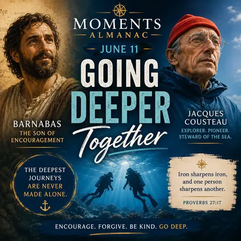 June 11, 2026 | Moments Almanac | Dive