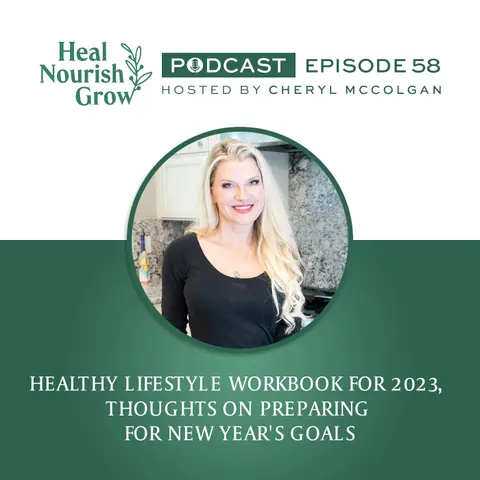 Healthy Lifestyle Workbook for 2023, Thoughts on Preparing for New Year's Goals: 58