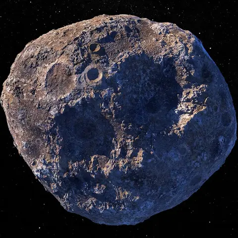 Deflecting asteroids and exploring a metal world