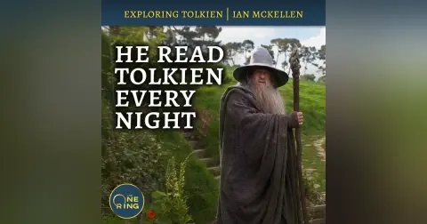 67. An Interview with Ian McKellen : He Read Tolkien EVERY NIGHT Before Filming