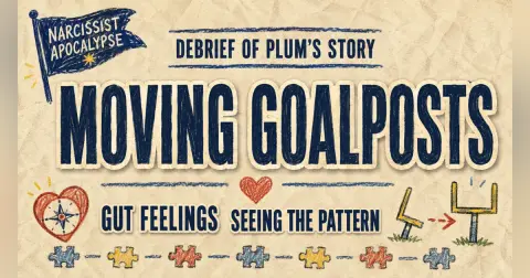 Debrief | Moving Goalposts, Gut Feelings, and Recognizing Patterns in Plum’s Story
