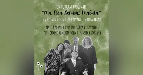 Mattia Abbate e l’onoreficenza di Cavaliere dell’Ordine al merito della Repubblica Italiana