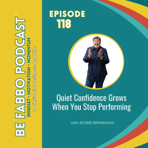 Quiet Confidence Grows When You Stop Performing