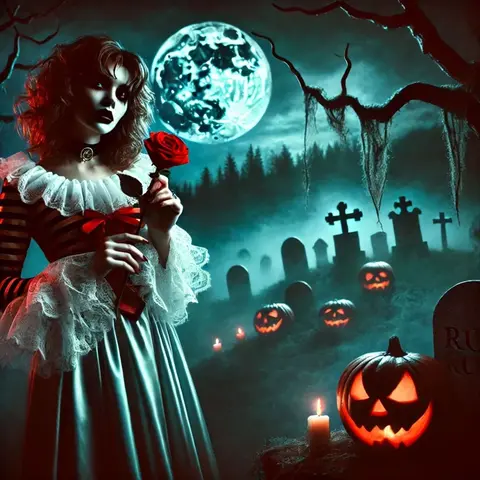A Halloween Valentine — Scream Queen, Night Realm and Serpent-Goddess Horror