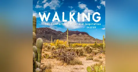 Walking for Comfort, Vitality, and Inspiration (S4 | E159)