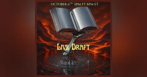 October 6th: Live Draft Coming Soon!