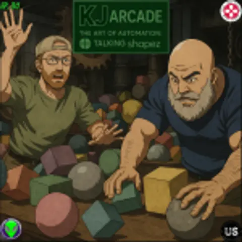 K J Arcade 30: The Art of Automation: Talking Shapez
