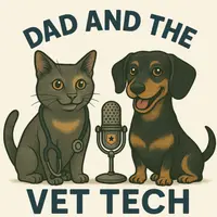 Dad and the Vet Tech