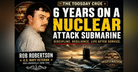6 Years Beneath the Surface: Navy Submariner Rob Robertson on Resilience, Purpose & Life After Service