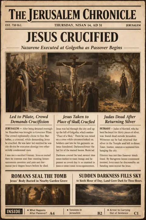 The Report From The Crowd - Crucifixion