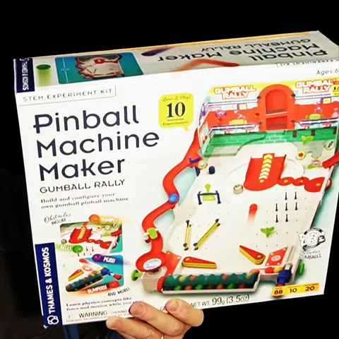 Let’s Make A PINBALL MACHINE! – Dandy Fun House episode 49