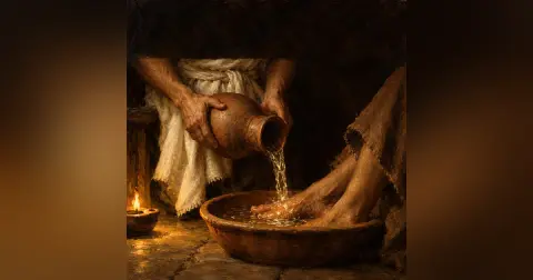 The Bath, The Feet, and the Basin