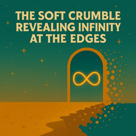 The Soft Crumble Revealing Infinity at the Edges