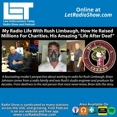 My Radio Life With Rush Limbaugh. Raised Millions For Charities. Amazing “Life After Deaf”.