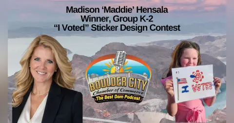 Madison 'Maddie' Hensala: Winner, Group K-2 “I Voted” Sticker Design Contest