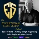 Building a High Performing Sales Engine with Don Lazzari
