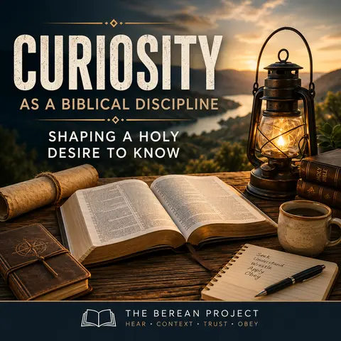 Curiosity as a Biblical Discipline: Shaping a Holy Desire to Know