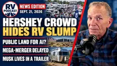 The Hershey Crowds Were Real. So Is the RV Slump.