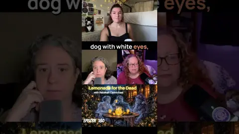 Dog with White Eyes