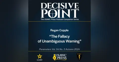 Decisive Point Podcast – Ep 5-30 – Regan Copple – “The Fallacy of Unambiguous Warning”